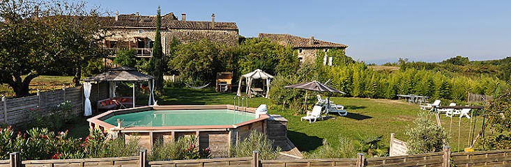 Mas et Jardin, Gîte à Lagorce