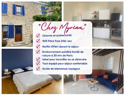 Chez Myriam, Location Courte Et Moyenne Durée Gîte à Orgeval
