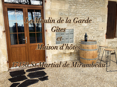 Le Moulin De La Garde, Gîte à Saint-Martial-de-Mirambeau