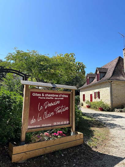 Le Domaine De La Claire Fontaine, Gîte à Montvalent