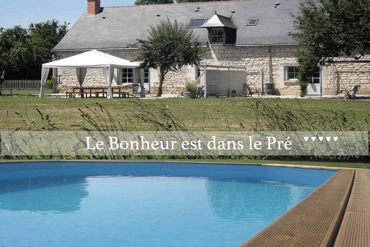 Happiness is in the meadow, Gîte à Blou