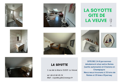Gite La Soyotte, Gîte à la Veuve