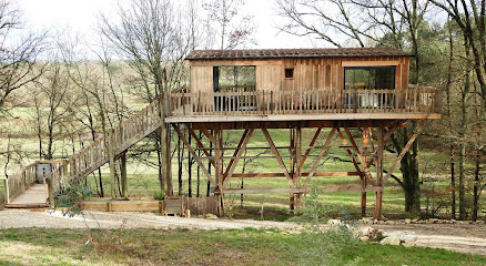 Gîtes Et Cabane Perchée | Les Daims De Gardelac, Gîte à Saint-Rémy