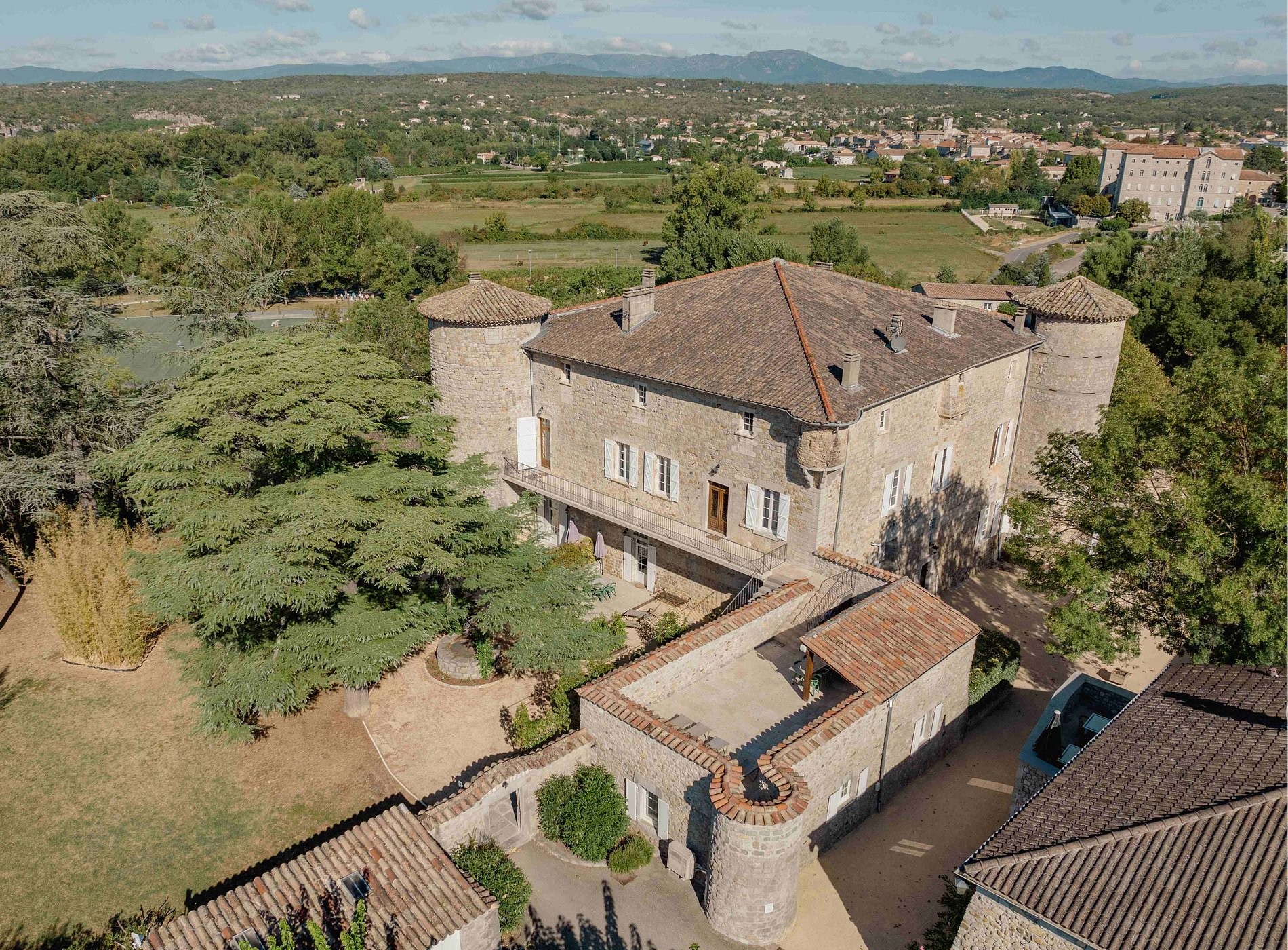 Château de Chaussy, Gîte à Ruoms