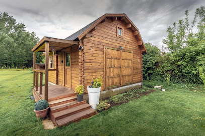 The Wooden Lodge Gîte à Saint-Blimont