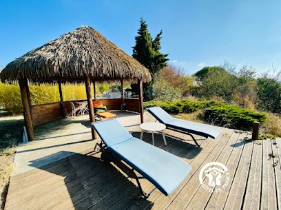 Les pieds en éventail, 4 gîtes avec piscine, Gîte à Lignairolles