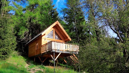 Les cabanes du domaine de l'Esperluette, Gîte au Lauzet-Ubaye