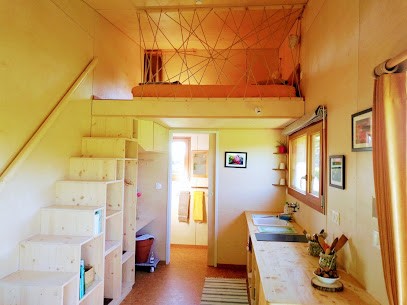 Gîte écologique : La Cabane Heureuse, Gîte à La Haye-de-Routot