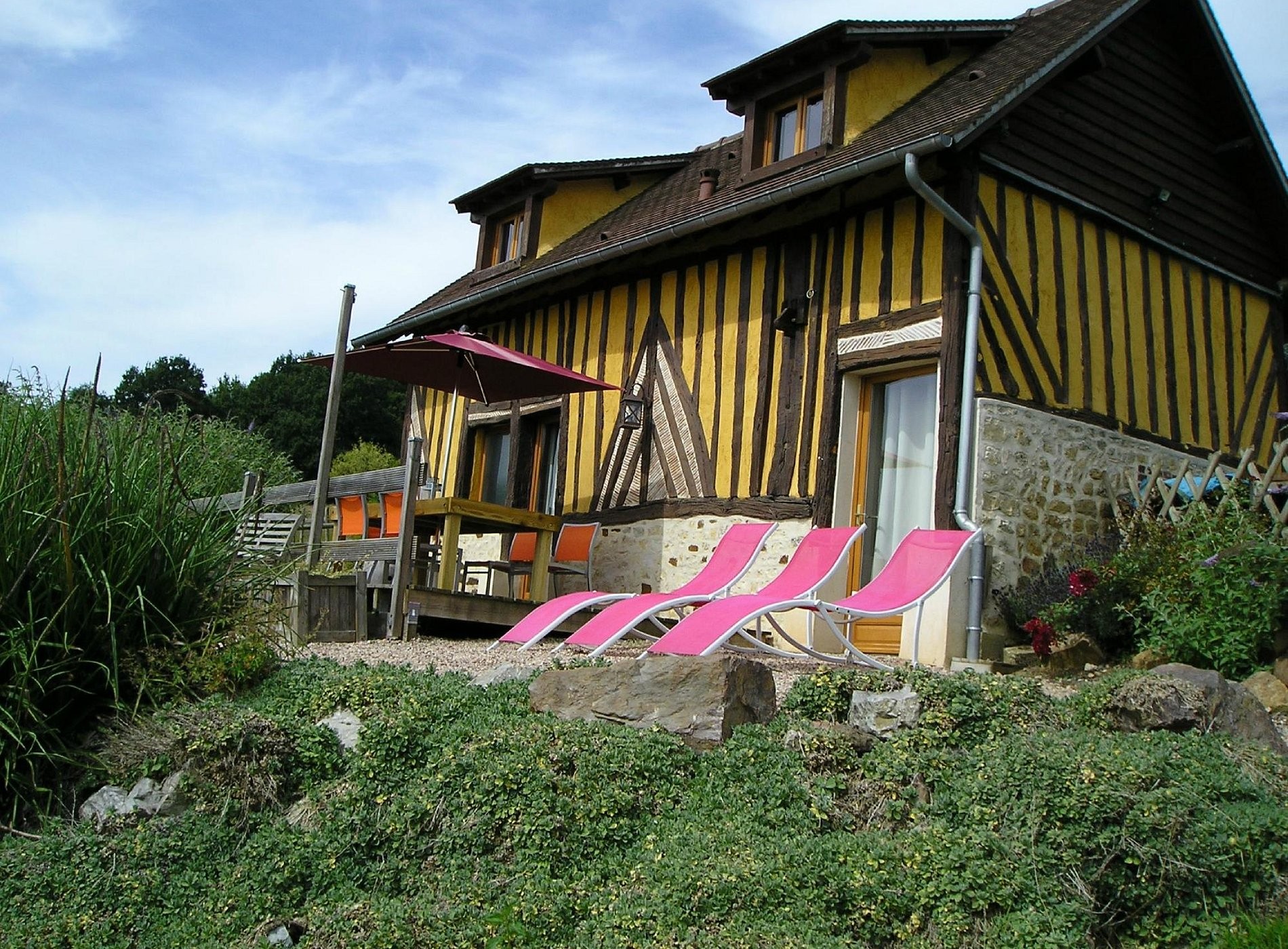 Domaine du Martinaa - Gite, Piscine chauffée, Parc Animalier en Normandie, Gîte à Saint-Martin-de-la-Lieue