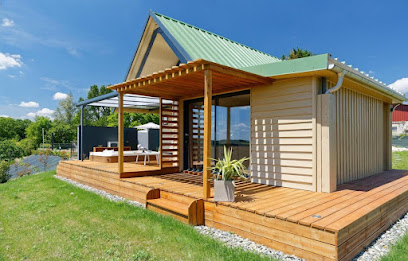 Chalet Jacuzzi La Maison Bleue Du Gers, Gîte à Savignac-Mona