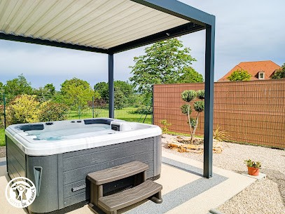 Gîte l'Atelier du Montat : Gîte au calme avec spa pour 4 personnes, proche chemin de Compostelle et Cahors, Dans le Lot, Gîte au Montat