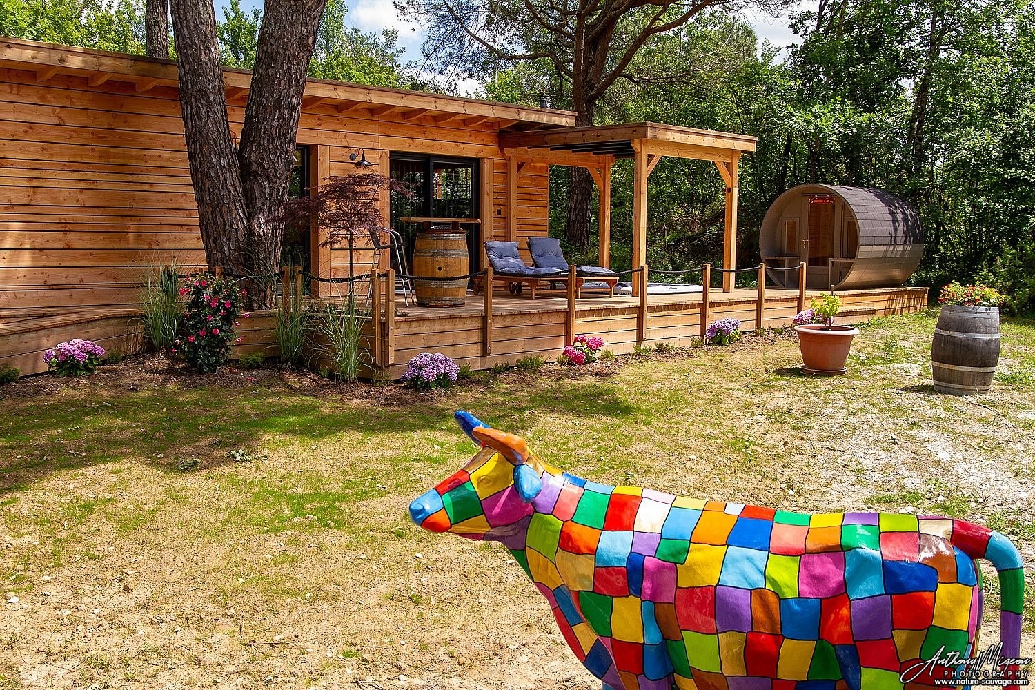 La Cabane à Papi, Gîte à Thénac