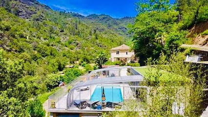 Le Massoulier Gîte de caractère:Piscine couverte Parc naturel Cévennes (Anduze,Saint jean du Gard), Gîte à Saumane